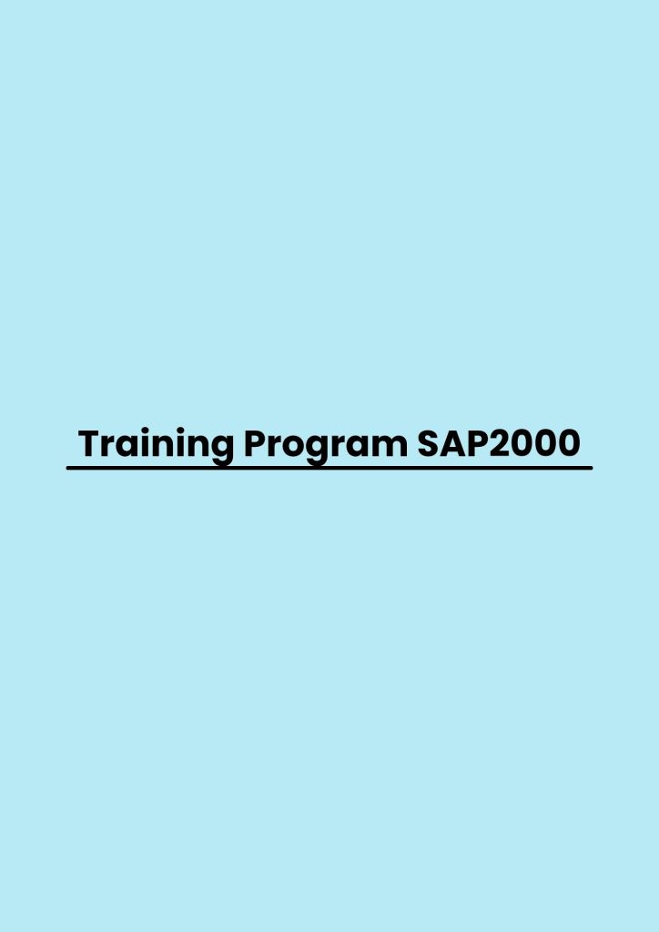 pelatihan Program SAP2000 online