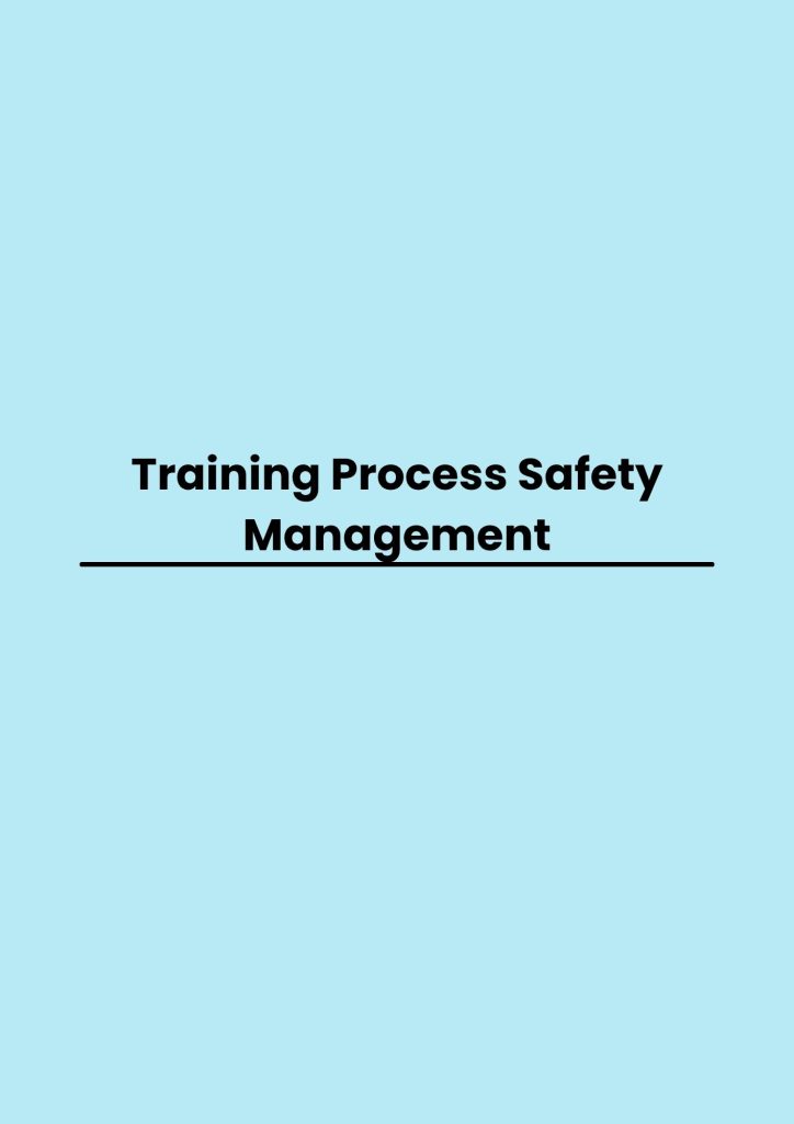 pelatihan Process Safety Management online