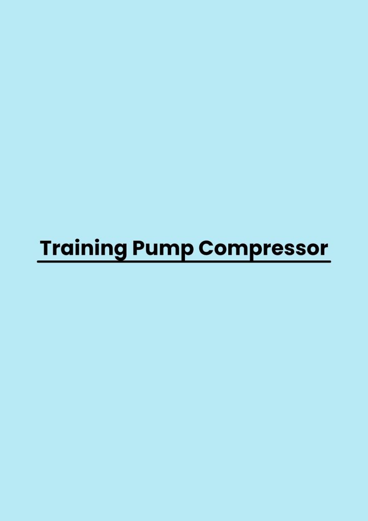 pelatihan Pump Compressor online