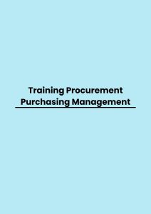 pelatihan Procurement Purchasing Management online
