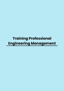 pelatihan Professional Engineering Management online