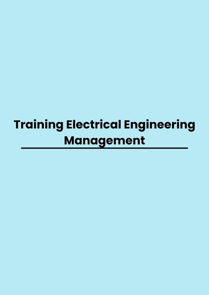 pelatihan Electrical Engineering Management online
