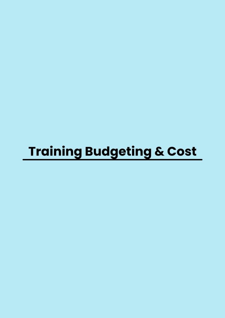 Training Budgeting & Cost pelatihan Budgeting & Cost online