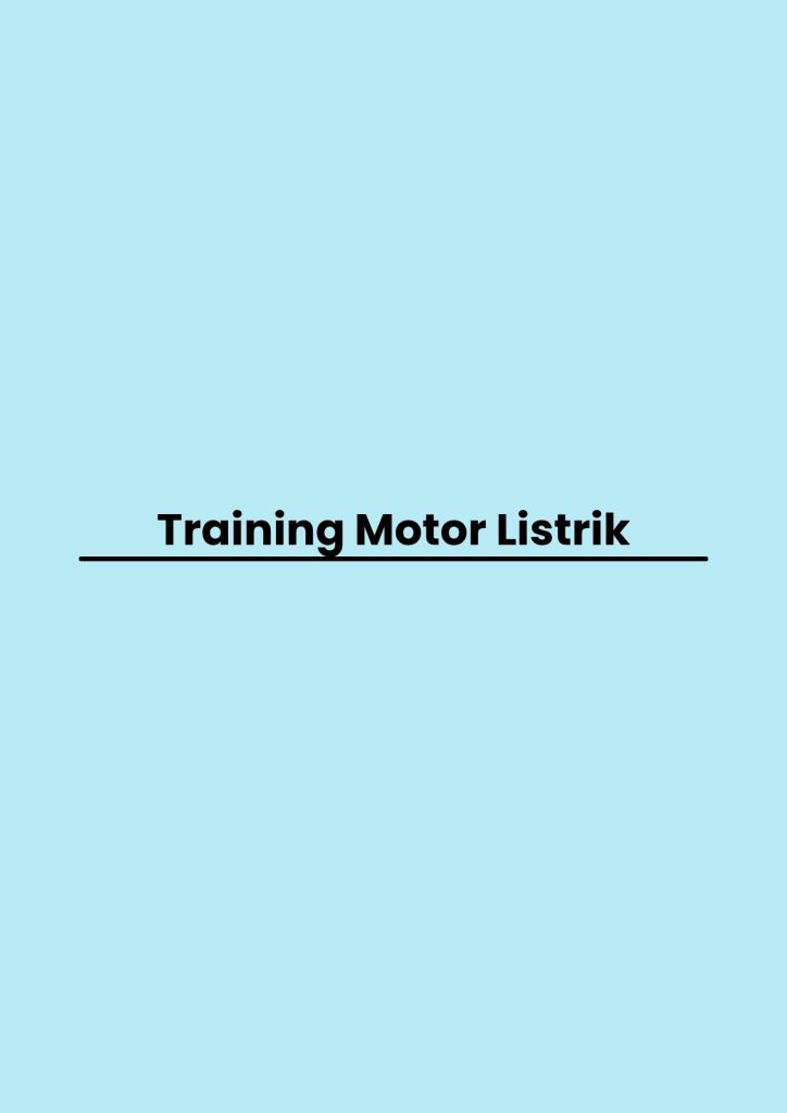 pelatihan Motor Listrik online