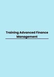 Training Advanced Finance Management pelatihan Advanced Finance Management online