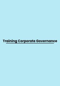 Training Corporate Governance pelatihan Corporate Governance online