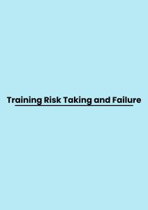 pelatihan Risk Taking and Failure online