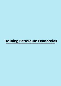 Training Petroleum Economics pelatihan Petroleum Economics online