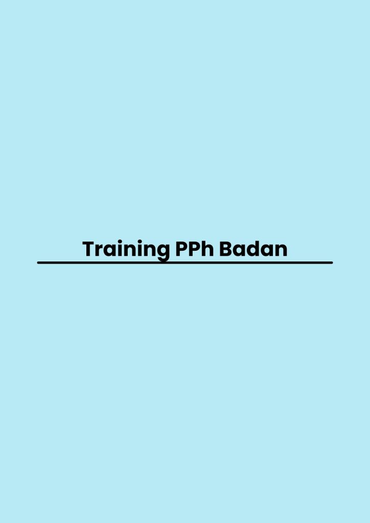 pelatihan PPh Badan online