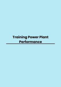Training Power Plant Performance pelatihan Power Plant Performance online