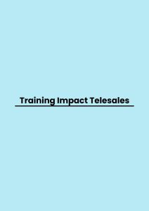 pelatihan Impact Telesales online
