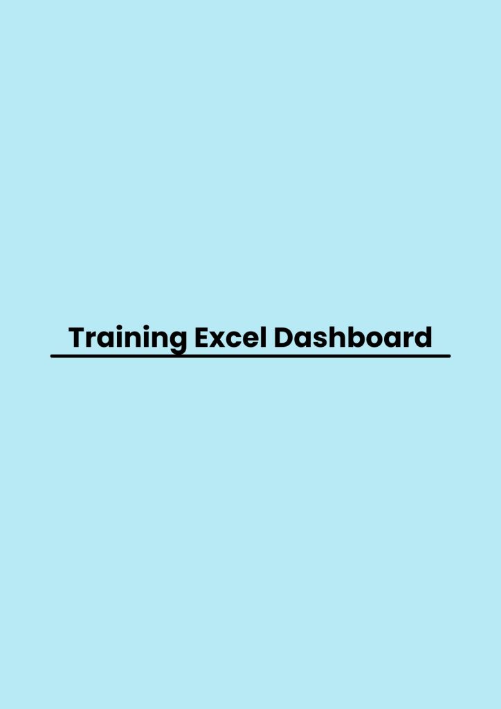 pelatihan Excel Dashboard online