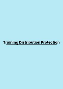 Training Distribution Protection pelatihan Distribution Protection online