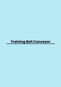 Training Belt Conveyor pelatihan Belt Conveyor online