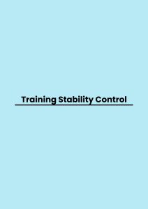 pelatihan Stability Control online