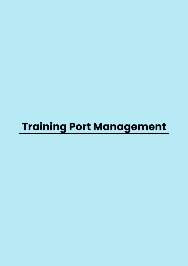 pelatihan Port Management online