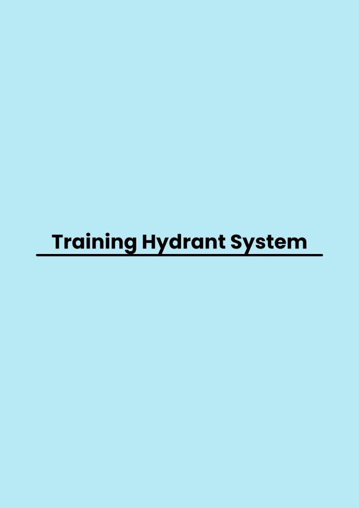 Training Hydrant System pelatihan Hydrant System online