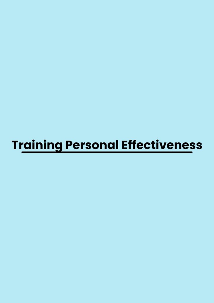 pelatihan Personal Effectiveness online