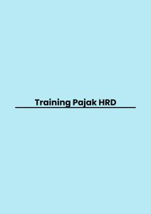 Training Pajak HRD